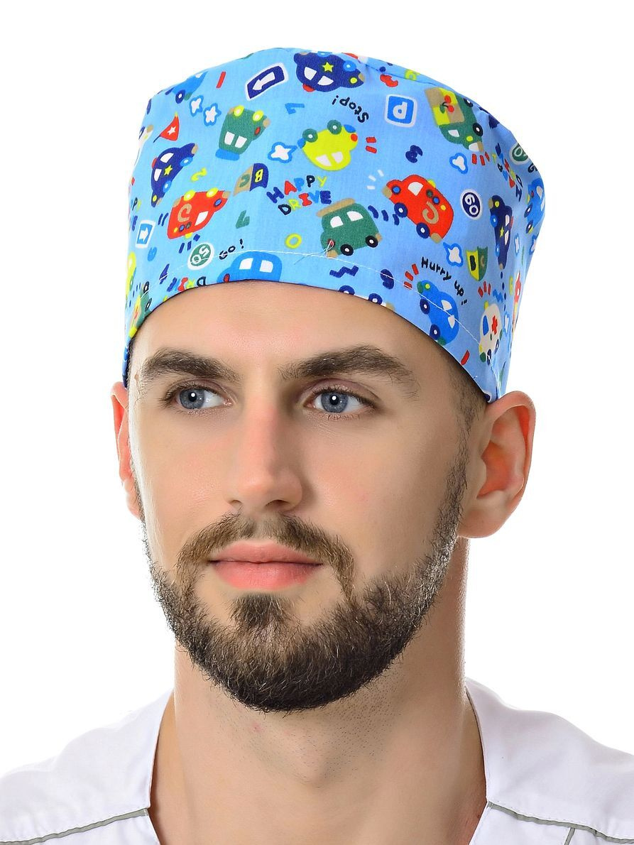 Колпак медицинский чепчик MedicalWear / шапочка для хирургов ...