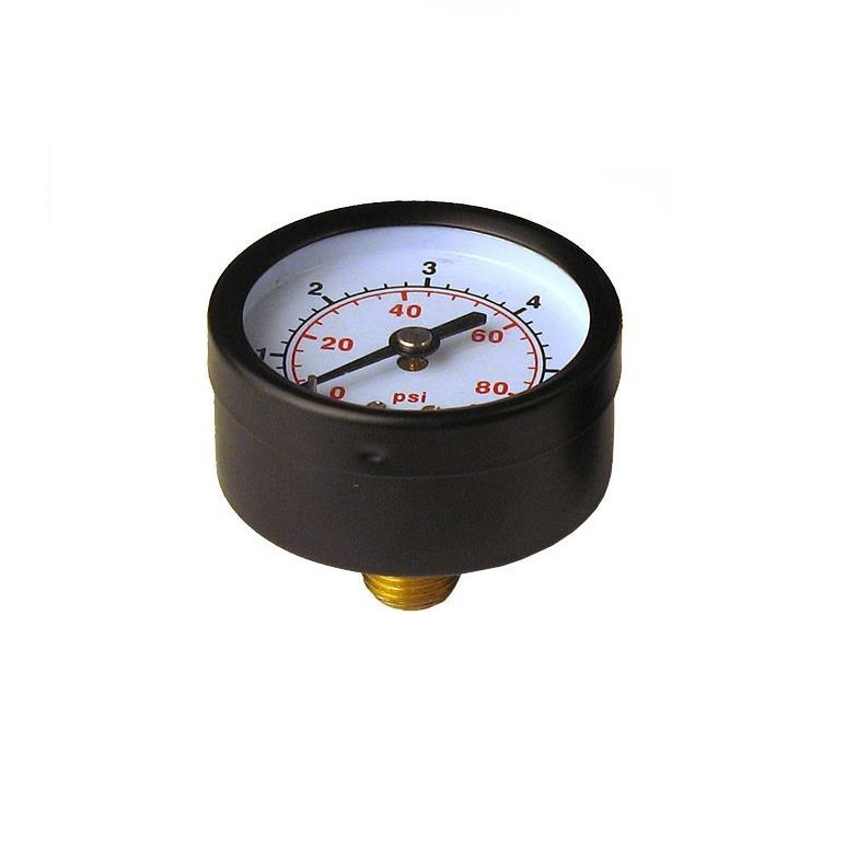 Манометр аксиальный 16 Атм (метал) — купить в интернет-магазине OZON с ...