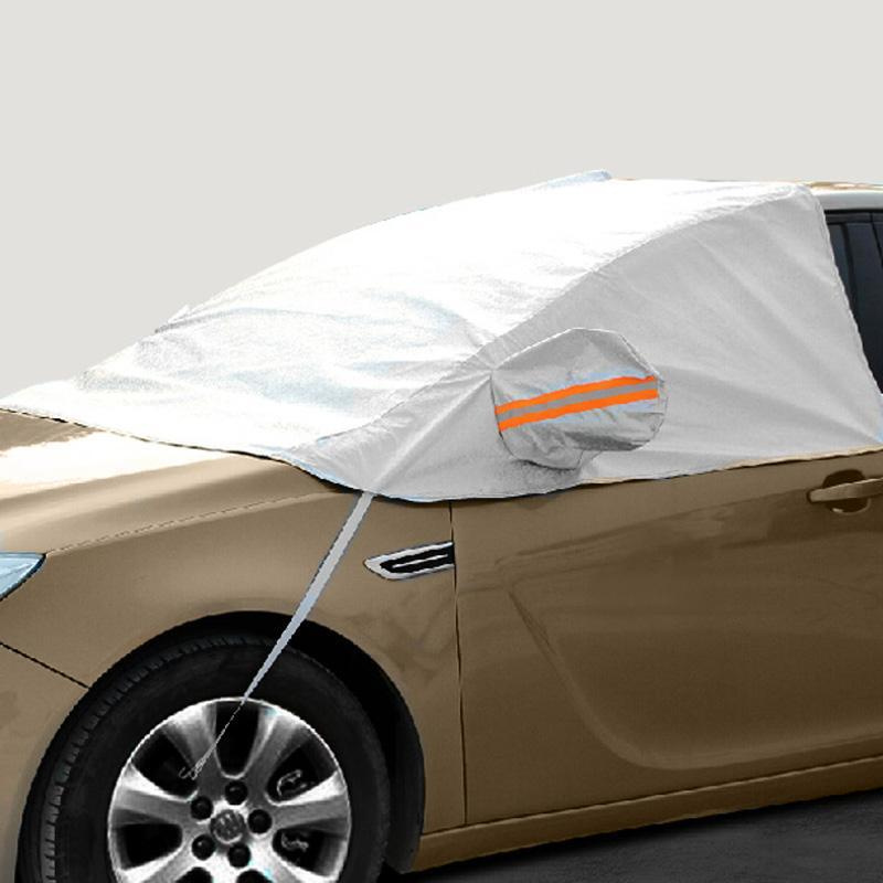 Чехол-тент на лобовое стекло и передние окна авто, защитный (130*140*52 .
