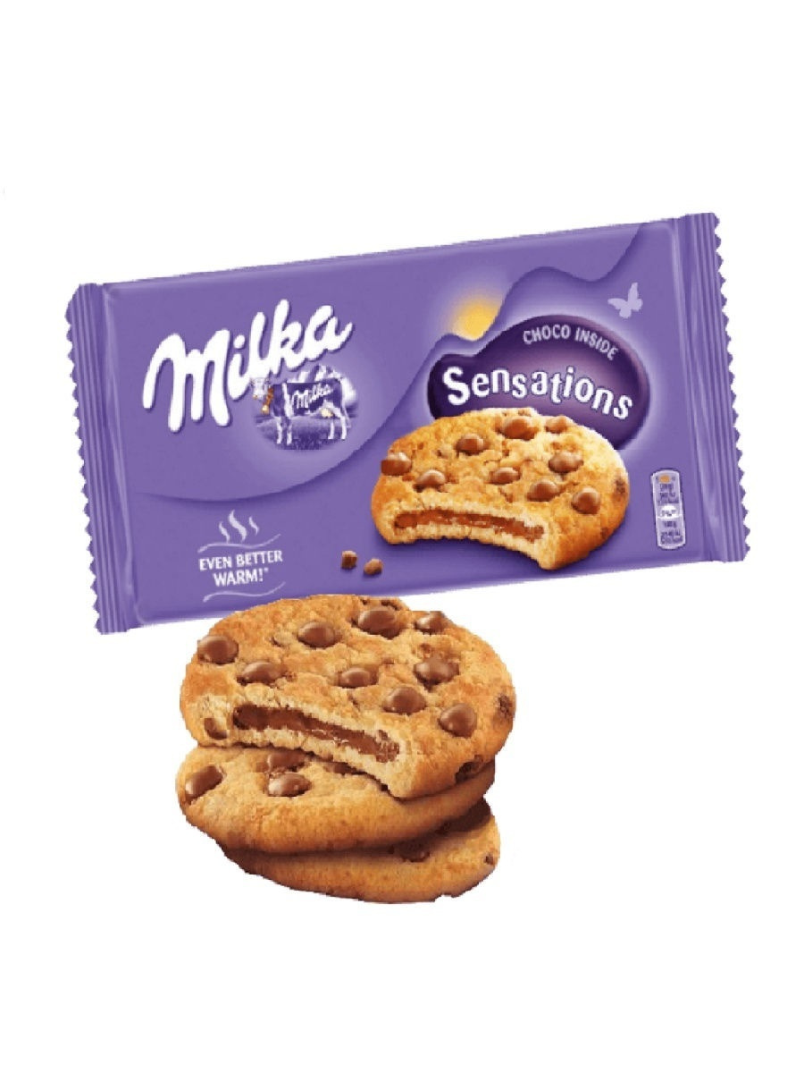 Печенье Milka Sensations Choco / Печенье Милка Сенсейшн 156 гр — купить ...