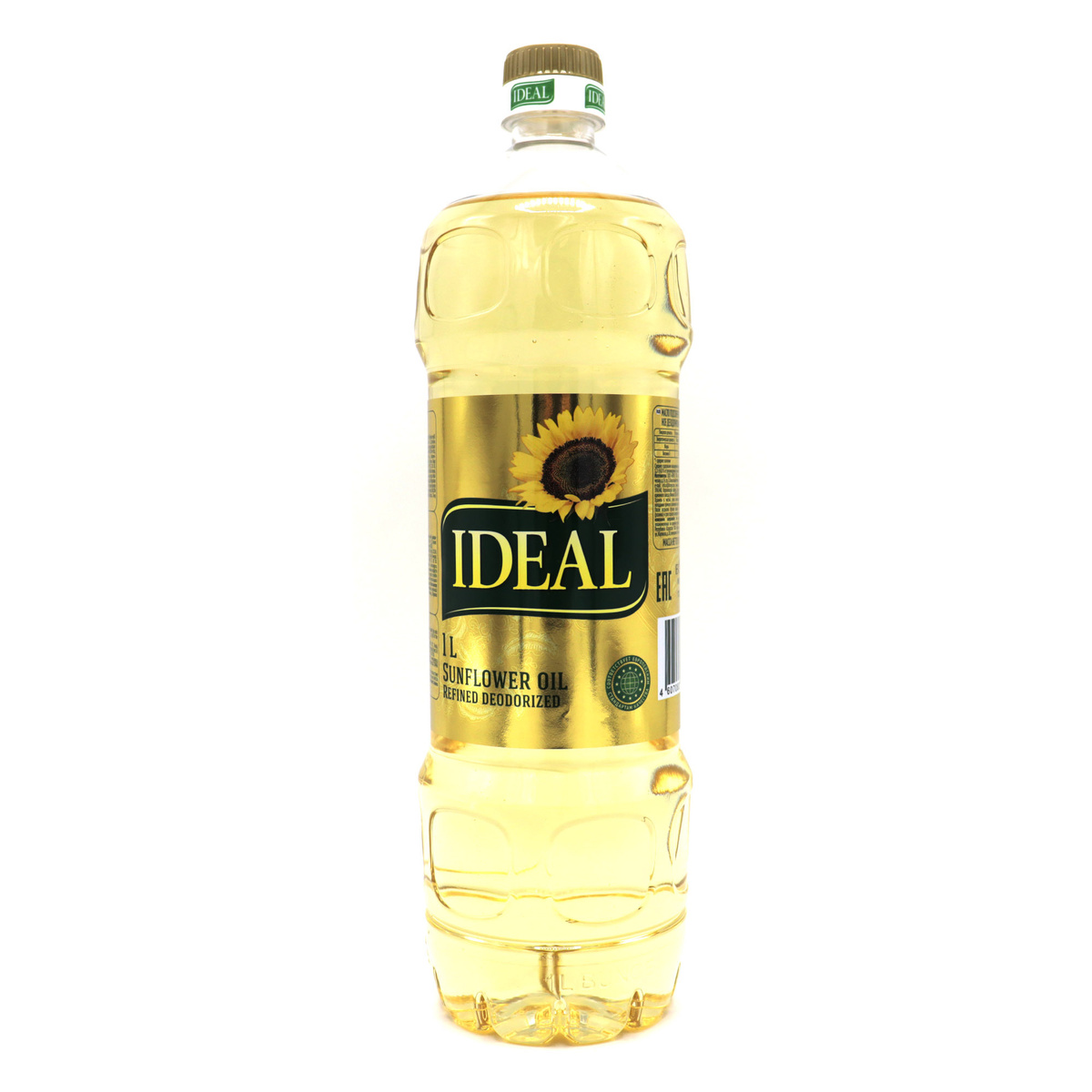 Масло подсолнечное "IDEAL" раф. 1 л — купить в интернет-магазине OZON с ...