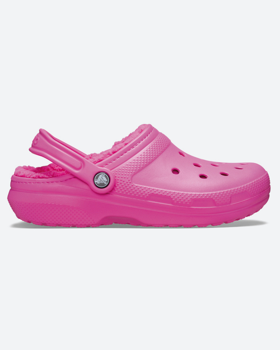 crocs classic lined clog pink