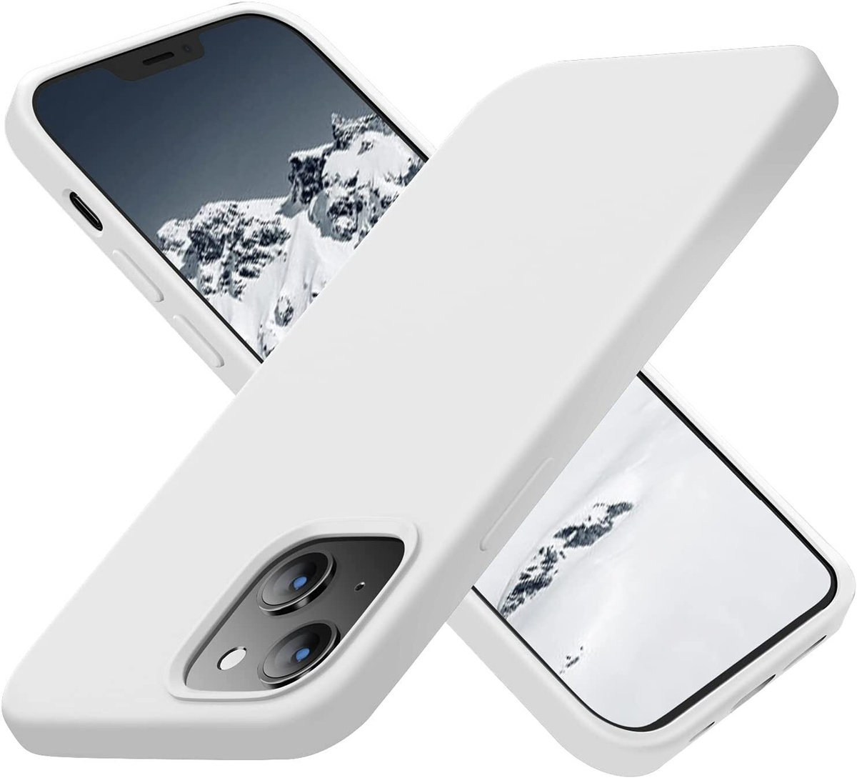 Силиконовый чехол Silicone case на / для iPhone 13 ( Айфон 13), клип ...