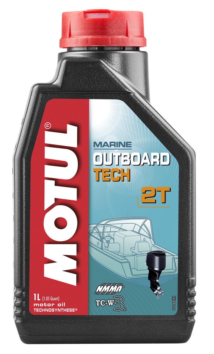 Моторное масло MOTUL OUTBOARD TECH 2T Синтетическое 1 л #1