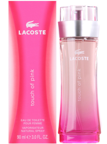 pink touch lacoste