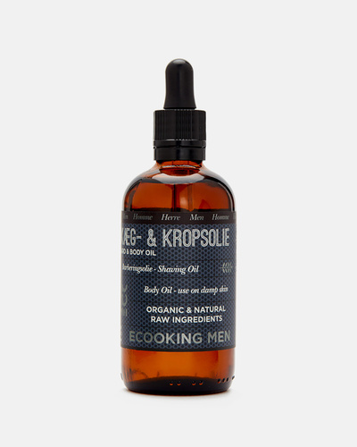 Men Beard and Body Oil 