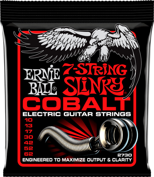 Струны для 7-струнной электрогитары Ernie Ball 2730 купить на OZON по ...