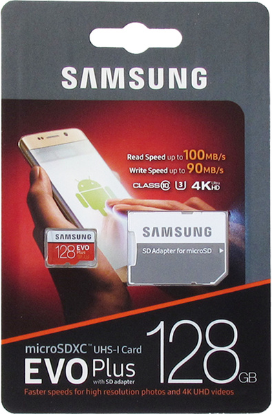 Samsung Карта памяти EVO Plus 128 ГБ (MB-MC128GA/RU) - купить с ...