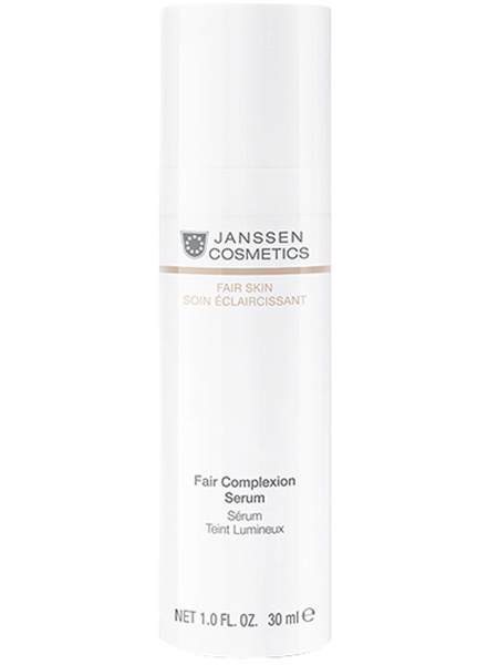 Fair cosmetics. Perfect Radiance make up Janssen. Fair Skin Tonic Janssen Cosmetics. Сыворотка интенсивная Janssen. Brightening Day Protection Janssen.