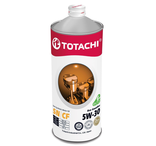 TOTACHI масло моторное Eco Gasoline SN/CF п/синт 5W30 1л - купить по ...