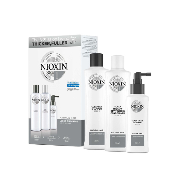 NIOXIN Набор для тонких натуральных волос Шампунь 300 мл + Кондиционер ...