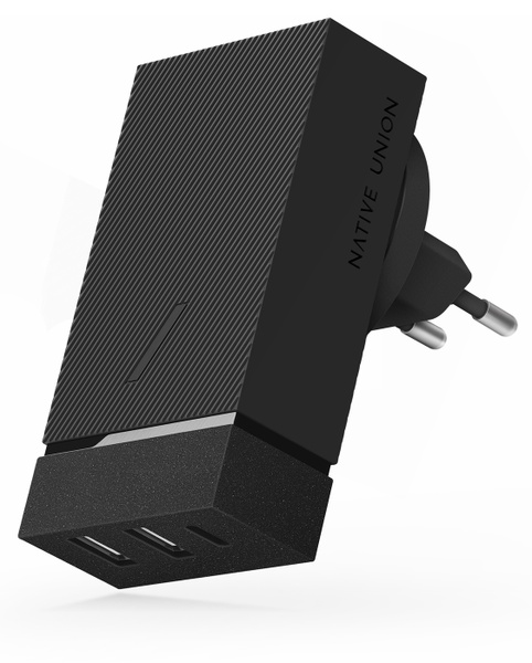 Сетевое зарядное устройство Native Union SMART HUB, 45 Вт, USB Type-C ...
