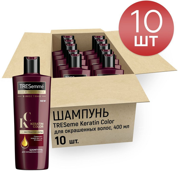 Характеристики TRESemme Keratin Color Шампунь для защиты цвета и ...