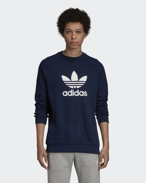 Свитшот adidas Originals Trefoil Warm-Up Crew Sweatshirt - купить с ...