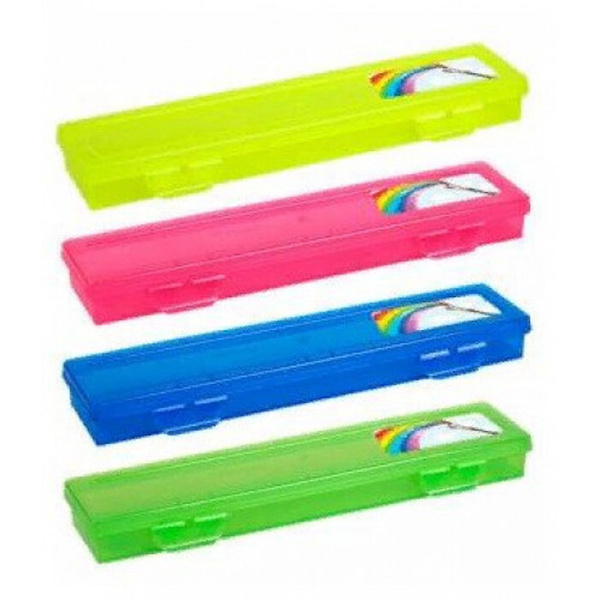 Пенал для кистей пластмассовый СТАММ 350 x 85 x 35 мм Розовый - купить ...