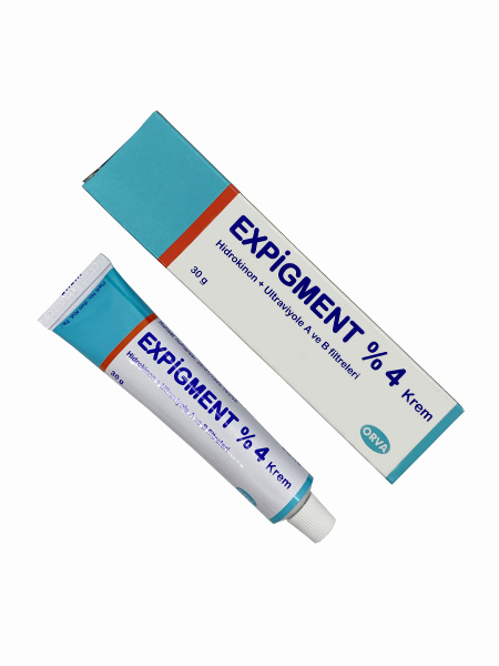 Отбеливающий крем Expigment 4% от пигментных пятен с гидрохиноном ...