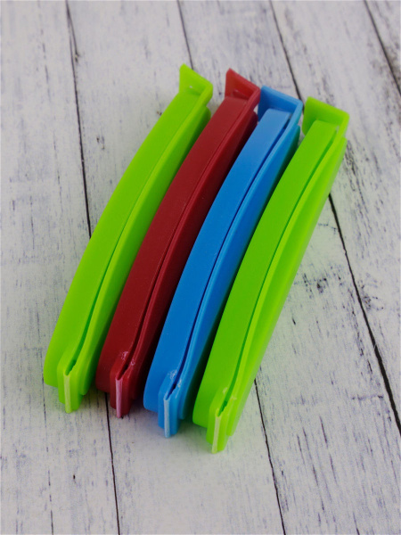 Зажимы для пакетов, набор из 12 штук - купить с доставкой по выгодным ...