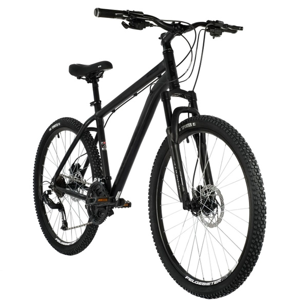 Велосипед STINGER 26" ELEMENT PRO черный, алюминий, размер 16 ...