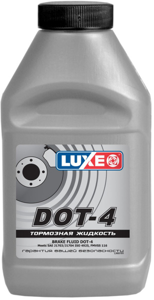 Тормозная жидкость LUXE DOT-4 250г серебряная канистра купить на OZON ...