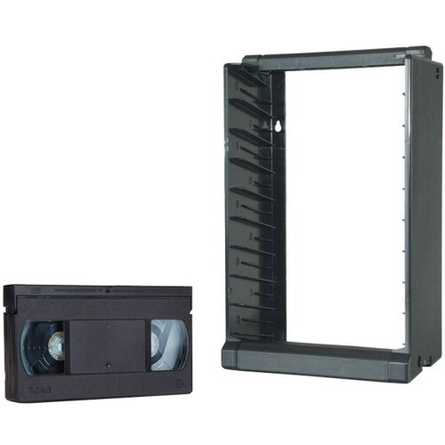 Подставка VHS-9 для видеокассет, пластиковый держатель "Кластер" на 9 ...