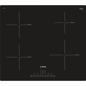 Индукционная варочная панель встраиваемая Bosch PUE611FB1E black, 4 ...