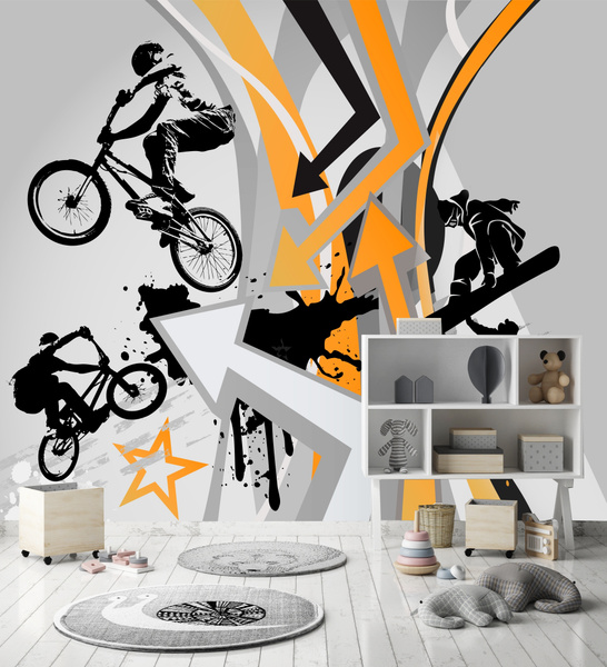 Фотообои флизелиновые на стену моющиеся Dekor Vinil для мальчиков ...