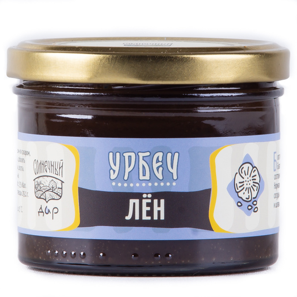 Льняной урбеч, для ПОХУДЕНИЯ, на КАМЕННЫХ ЖЕРНОВАХ перетёртый, БЕЗ ...