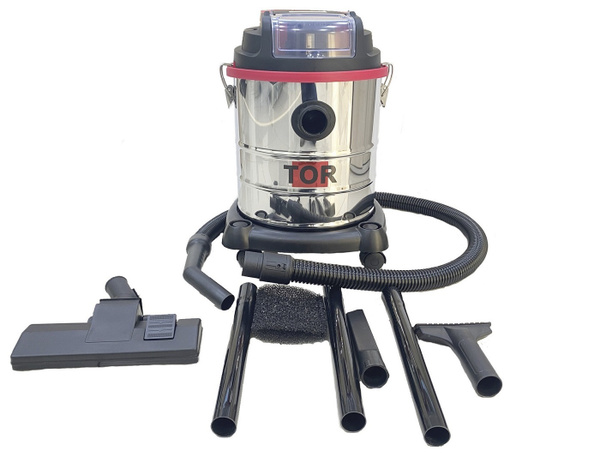 Бытовой пылесос TOR RL195 20L INOX, серебристый - купить по низким ...