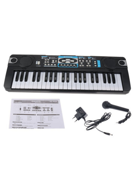 Детский синтезатор с микрофоном 44 клавиши 5 октав-BF - купить с ...