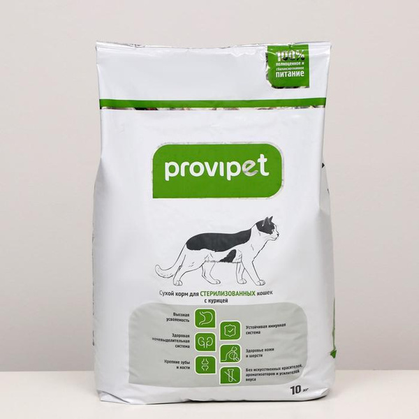 ProviPet Сухой корм для стерилизованных кошек с курицей ПровиПет ...