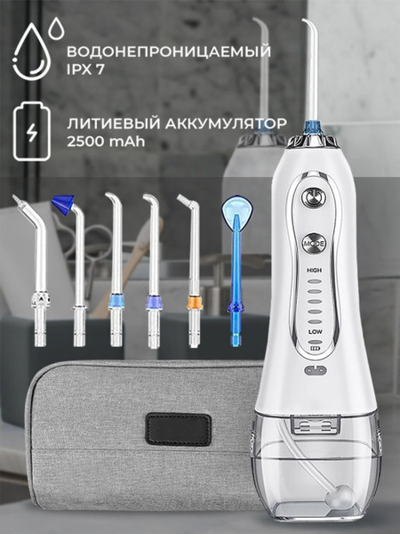 Портативный ирригатор для полости рта WiMi, прибор для чистки зубов и ...