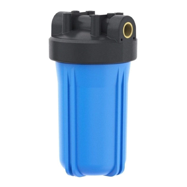 Система очистки воды, корпус магистрального фильтра 10ВВ латун. вставки ...