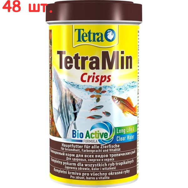 корм для всех видов тропических рыб. чипсы TetraMin PRO Crisps, 145 г ...