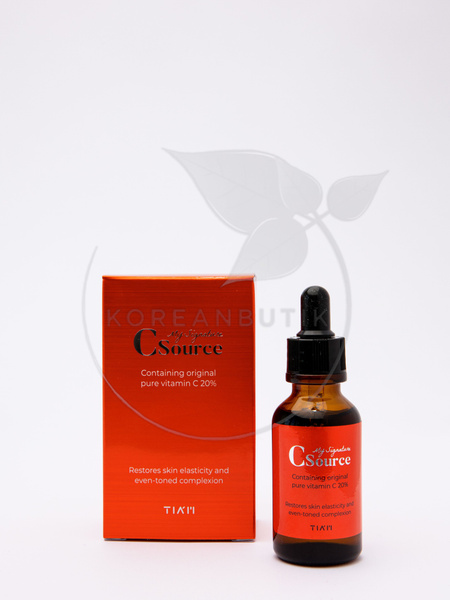 Осветляющая Сыворотка для лица с витамином С Tiam 30 мл (My Signature C ...