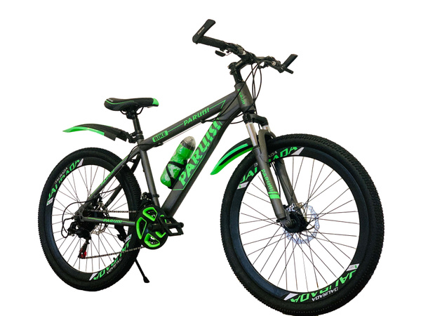 Горный велосипед Green 26" серый/зеленый - купить по выгодной цене в ...