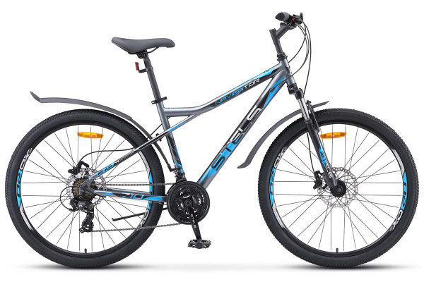 Велосипед STELS 27.5" Navigator-710 D 16" Серый/чёрный/серебристый ...