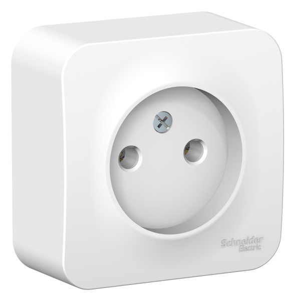 Розетка белая Schneider Electric Blanca без заземления без шторок 16А ...