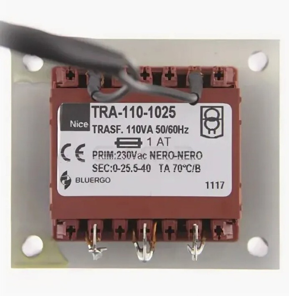 Трансформатор Nice TRA110.1025 для привода откатных ворот RD400 ...