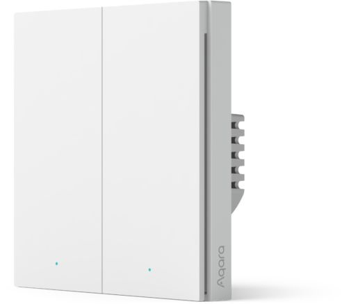 Умный выключатель Aqara Smart Wall Switch H1 EU 2-хкл. белый (WS-EUK02 ...