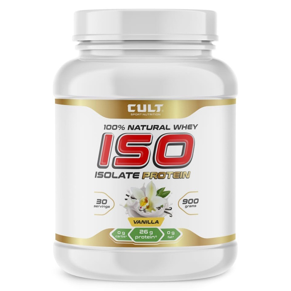 Протеин Cult ISO Protein - 900 грамм, ваниль купить на OZON по низкой ...