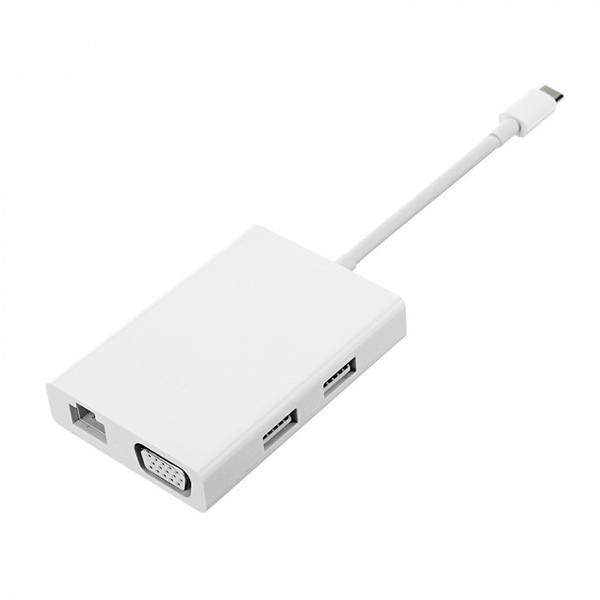 Адаптер-хаб Xiaomi Mi USB-C to VGA and Gigabit Ethernet Multi-Adapter ...