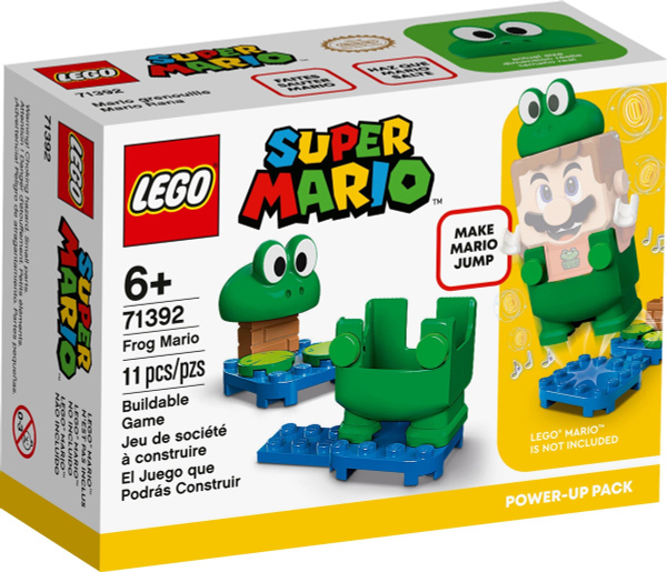 Конструктор LEGO Super Mario Дополнительный набор Марио-лягушка 71392 ...