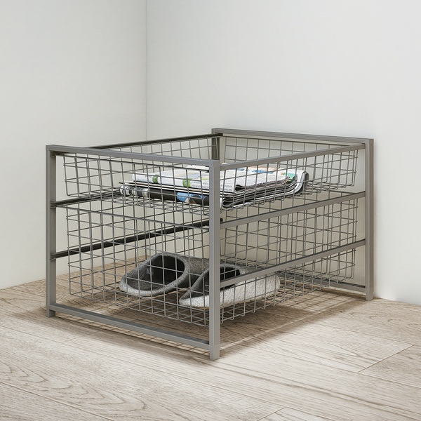 Стеллаж Стеллаж металлический маленький, 57х24х41.5 см, Larvij - купить ...