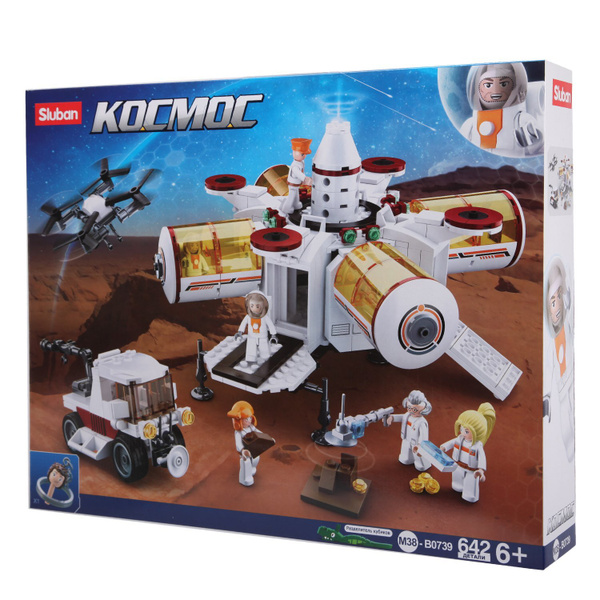 Конструктор SLUBAN Космос Космическая база M38-B0739 - купить с ...