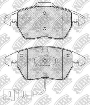 Колодки тормозные NiBK PN0348W - купить по низким ценам в интернет ...