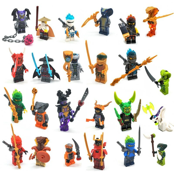 Лего фигурки Ниндзяго 24 шт. / конструктор Ninjago - купить с доставкой ...