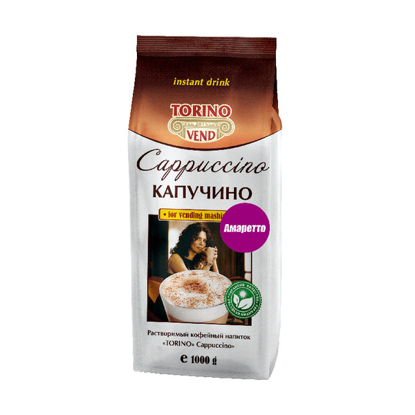 Кофейный напиток "Капучино TORINO AMARETTO", 1000 г - купить с ...