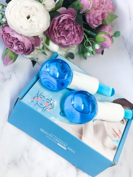 Криосфера для лица Beauty Crystal Ball / криомассажер / массажер для ...