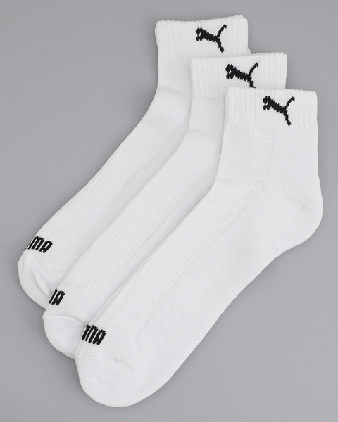 Носки PUMA PUMA CUSHIONED QUARTER 3P UN, 3 пары - купить с доставкой по ...