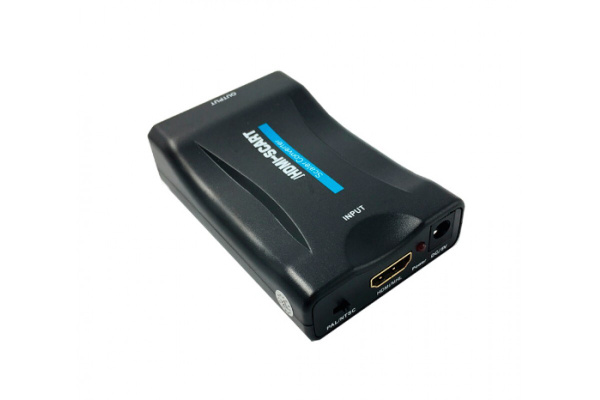 Адаптер - переходник HDMI - SCART, черный - купить с доставкой по ...